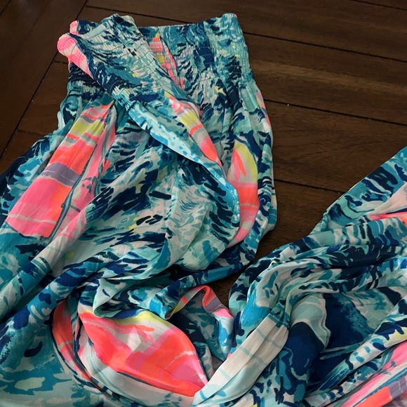 Lilly Pulitzer Hey Bay Bay Bohdi Maxi Skirt Size L - Picture 4 of 5